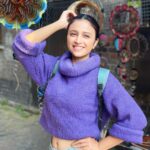 Ritika Shrotri Instagram - 💜 #wandering #photooftheday #purple #smile