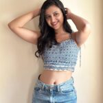 Ritika Shrotri Instagram – You glow differently when you’re happy..! 🤍

#blue #insta #photooftheday #outfit #denim