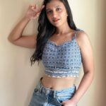 Ritika Shrotri Instagram – You glow differently when you’re happy..! 🤍

#blue #insta #photooftheday #outfit #denim