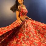 Ritika Shrotri Instagram - Ghagra ♥️ Outfit @fragrance_designs Shot by @kaus_tube Muah @swatighodke_mua_official #ghagra #fashion #reelitfeelit #taal #reels #outfit
