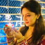 Riya Dey Instagram - 1st Diwali as husband & wife😌🪔 Tons of Diwali wishes to all of you from us..❤️🙏🏻 #swipeleft ⬅️ #happydiwali #light #love #happiness #togetherness #strongertogether #positivevibes #husbandwife #firstdiwali #festival #festivewear #festivevibes #ootn #sunilria🎊👩‍❤️‍👨🎊 Home