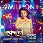 Riya Dey Instagram - Even after Dussehra, the "Rangalata" fever still rages on! This dance number is a sensation, still trending on Instagram and has now reached an impressive 2 Million+ views on YouTube. 🕺💃 #Rangalata