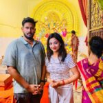 Riya Dey Instagram - Shubho shaptami❤️🫶🏻 Jay maa durga..maa bless you all🙏🏻 #duggadugga Bhubaneswar, India