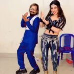 Riya Dey Instagram - Rangalata hook step with my all time favourite designer @mahendrabaral_official the man who designed all 3 costume so glamorous & made me look gorgeous..love you litu bhai🫶🏻❤️😍🔥🥰 Get ready to witness the most awaited dussehra release #kataksesharuarambha at your nearest theatres on this October 20th..all my best wishes to the entire team ✌🏻🔥❤️🫶🏻 #rangalata #trending #trendingreels #viral #viralvideos #viralreels #odiasong #odiareels #kataksesharuarambha #ghoghahabadussehrare #actress #riyadey Cuttack, Orissa