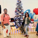 Riya Dey Instagram - Merry Christmas 🤶❤️🎄 #swipeleft ⬅️ #love #live #laugh #actress #riyadey #sunilria🎊👩‍❤️‍👨🎊 #christmas2023