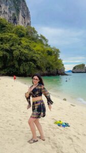 Riya Dey Instagram - This part of the song is 🔥 #reels #reelsinstagram #reelitfeelit #reelsvideo #reelsindia #reelkarofeelkaro #trendingreels #trending #trendingsongs #viral #viralvideos #viralreels #ootd #phuket #travelphotography #travelmode #trip #greenery #dance #move #love #live #laugh #loveyourself #actress #riyadey Krabi, Thailand