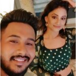 Riya Dey Instagram - From a fan moment , to tieing knot on the same day before 1 year, we have come a long way ♥️ This is our first year together, but we have an eternity to go! All that you are is all that I’ll ever need. The best love is the kind that awakens the soul; that makes us reach for more, that plants the fire in our hearts and brings peace to our minds. That’s what I hope to give you forever. Happy Anniversary Babala❤️❤️