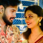 Riya Dey Instagram - 1st Diwali as husband & wife😌🪔 Tons of Diwali wishes to all of you from us..❤️🙏🏻 #swipeleft ⬅️ #happydiwali #light #love #happiness #togetherness #strongertogether #positivevibes #husbandwife #firstdiwali #festival #festivewear #festivevibes #ootn #sunilria🎊👩‍❤️‍👨🎊 Home