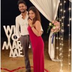 Riya Dey Instagram - From a fan moment , to tieing knot on the same day before 1 year, we have come a long way ♥️ This is our first year together, but we have an eternity to go! All that you are is all that I’ll ever need. The best love is the kind that awakens the soul; that makes us reach for more, that plants the fire in our hearts and brings peace to our minds. That’s what I hope to give you forever. Happy Anniversary Babala❤️❤️