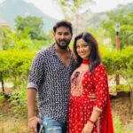 Riya Dey Instagram – सत् रंगा है ये इश्क रे ❤️
#swipeleft ⬅️
#love #live #laugh #positivevibes #staypositive #peace #togetherforever #bae #lifepartner #sunilria🎊👩❤️👨🎊 Panchalingeswar Temple