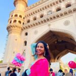 Riya Suman Instagram – When it’s a day off 😋 Charminar