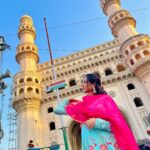 Riya Suman Instagram – When it’s a day off 😋 Charminar
