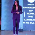 Riyaa Subodh Instagram - When in doubt, I wear purple. 💜 😉 Surendranagar’s top model 2022. Organised by @9_coloursevent_official @shyam_9colours Outfit by @beauelifestyle Makeover by @the_beautytown Photography by @rd_fashionphotography @nk_photography_24 Managed by @tapanstyle Nail art by @daisynailstudio . . #event #jury #purple #happyme #modellife #gujju #beautypageant #award #gujarat #ilovemyjob #thankyougod
