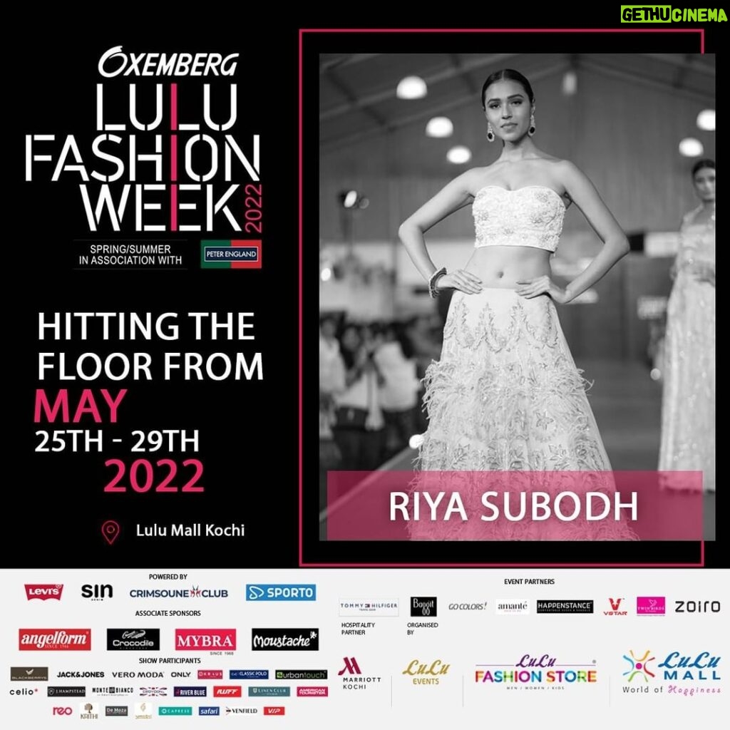 Riyaa Subodh Instagram - See you #kochi on 25th to 29th may at @lulufashionweek_ind @lulufashionindia @shie_lobo . . . . . #fashionweek #fashionmodel #runway #runwaylife #indianmodel #indian #modellife #kochi #kerela #nature #fashionshow #model #theriyasubodh #riyality #happyme #thankyougod #ilovemyjob