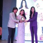Riyaa Subodh Instagram - When in doubt, I wear purple. 💜 😉 Surendranagar’s top model 2022. Organised by @9_coloursevent_official @shyam_9colours Outfit by @beauelifestyle Makeover by @the_beautytown Photography by @rd_fashionphotography @nk_photography_24 Managed by @tapanstyle Nail art by @daisynailstudio . . #event #jury #purple #happyme #modellife #gujju #beautypageant #award #gujarat #ilovemyjob #thankyougod