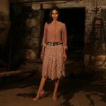 Riyaa Subodh Instagram - Posted @withregram • @abha_choudhary Fringe away. Our ruffle cuff blouse + fringe mirrorwork skirt set is on the racks! Shop away. • s a a n j h • limited edition pre festive capsule Conceptualized and directed by @shie_lobo Photographed by @blingping.in Model: @theriyasubodh Styling : @nikki_deol HMU: @hmha.surat #fashion #abhachoudhary #launch #india #fashionstyle #trending #trend #style #fashionista #saanjh #festivecollection #weddingcouture #fashionblogger #weddingdress #indianwedding #indianweddingstyle #weddingfashion #indianstyle #trendingreels #trendy #behindthescenes #BTS #runway #runwaycollection #fashionnova #fashionmodel #mirrorwork #rajasthan #banjara #handwork
