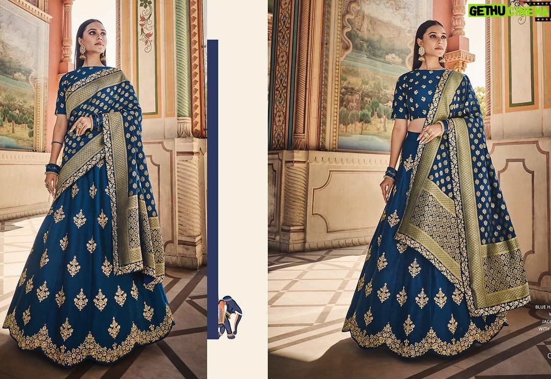 Riyaa Subodh Instagram - #campaign #designer #lehengacholi #happyme #ootd #weddingphotography #weddingseason #designerwear #indianmodel #jaipur #rajasthan Jaipur - The pink city