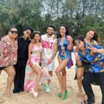 Riyaa Subodh Instagram – #crazylot 🤗🤗
You guys have made my #phuket trip even more crazier. Thank god I met you’ll. #godblessyou 🙏
.
.
PS:-Each one of you is a masterpiece. 💗 @theakashthapa @shivthakare9 @tanyasharma27 @vaishnavi_official_ @simranjat_ @aadilkhann @shwetasharda24 @hardiksharma.a @alishasingh.official @ohmygosh_joe 
.
.
#thailand #phuket #phuketthailand #traveler #modellife #actorslife #influencers #creator #instagramers #blooger #thankyougod #happyme #beachparty #beachwear #creators #dancersofinstagram Phuket