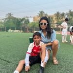 Roshni Chopra Instagram - 11 years ago I was given the best birthday gift from the universe 🎈🎂- born a day apart , Jaivir and I are more similar that I’d like to admit - thank you for choosing me , thank you for teaching me and thank you showing me what unconditional love feels like ❤️🤗 happy birthday Jaivir .. you make me proud everyday xx #scorpioseason #momlife
