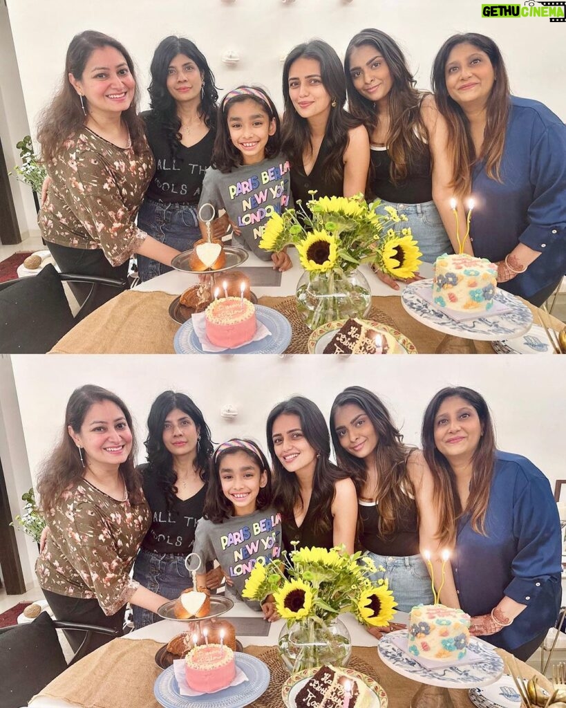 Roshni Chopra Instagram - Surrounded by so much birthday Love ❤️ My 3 birthday wishes 🎂- To be truly present in the moment ✨ To doubt less & trust more ✨ To let LOVE in and not be afraid to show it or receive it ❤️