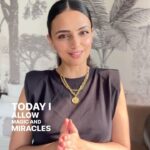 Roshni Chopra Instagram - Words are Power - say these affirmations with me and watch the magick 💕✨ Ps share this with someone who needs to hear this today ! #roislight #affirmations #positivity #mondaymotivation