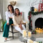 Roshni Chopra Instagram – Christmas is Here 🎄❤️✨ thank you for the beautiful decor makeover for #rohome @purplebackyard
@kumpalvaid
{Christmas decor mumbai homes apartment decor mantle interiors }