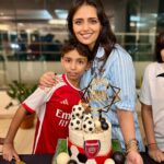 Roshni Chopra Instagram - 11 years ago I was given the best birthday gift from the universe 🎈🎂- born a day apart , Jaivir and I are more similar that I’d like to admit - thank you for choosing me , thank you for teaching me and thank you showing me what unconditional love feels like ❤️🤗 happy birthday Jaivir .. you make me proud everyday xx #scorpioseason #momlife