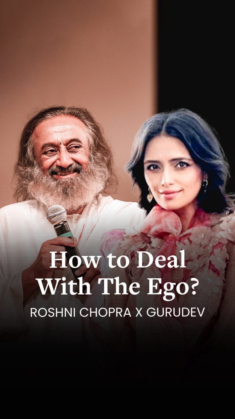 Roshni Chopra Instagram - We are all one, but why do we have an ego? What is the purpose of the ego? In conversation with @roshnichopra