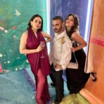 Roshni Chopra Instagram - Oh What a night 🙌 @hermes 🧡 🥂✨ Merci @mishfakazi @ro1711 I had the best time ever 🫶 Thank you @advait_in for this outfit that made me feel so good 😊 #hermes #paperfantasia