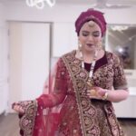 Saba Ibrahim Instagram - Wearing @asbaabofficial Makeup - @fatimasayyedmakeoversfsm Jewellary - @justjadaujewellery . . Shot by - @shot_by_abidk . . #sabaibrahim#sabakajahaan#weddingoutfit#marwadi#lehenga
