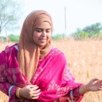 Saba Ibrahim Instagram - Beautiful and comfy outfit For Ramadan 🌸 . . Thank you @ak.batiq_by_sheeba . . #sabaibrahim#sabakajahaan#ramadan2023#Alhamdulillahforeverything