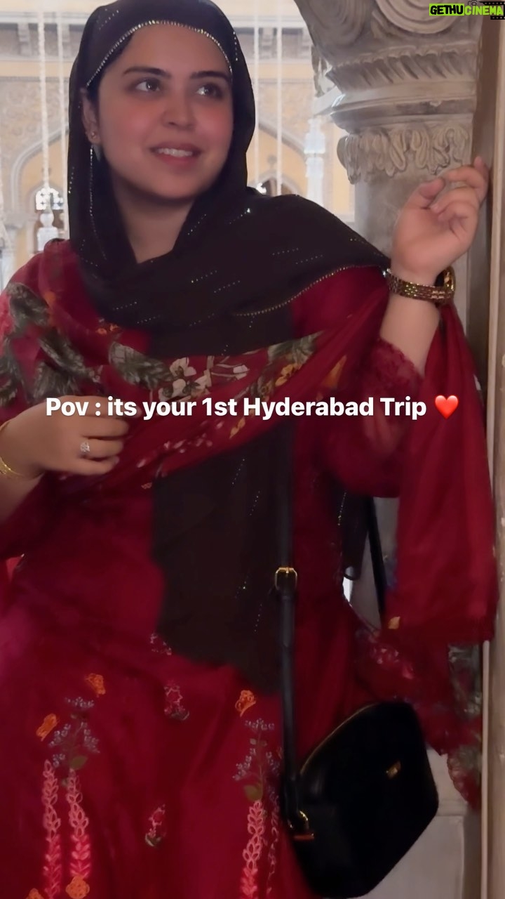Saba Ibrahim Instagram - Hyderabad memories ❤️ . . #hyderbad#sabaibrahim#sabakajahaan#sabakhalid#khalidniaz