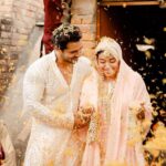 Saba Ibrahim Instagram - Meri nanhi pari❤️ #haldiceremony #sabakishaadi #sabasunnykishaadi @vowsvachan @📸 @theglamweddingofficial @rajvirsainiofficial @refineartist @official_varun_gupta @anujkuamr_verma