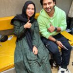 Saba Ibrahim Instagram - With Rajveer bagga 🥰🤲🏻 #alhamdulillahforeverything . . Thanku aap sabko @starbharat laga ke 8:30 baje #Ajooni dekhne k liye.. ❤️ Jitne bhi logo ne stories share ki show dekhte waqt dil se SHUKRIYA 🤗❤️ . . Thanku bhai @shoaib2087 for making us proud.. ma sha Allah.. Alhamdulilah ❤️ . . #shoaibibrahim#shoaibasraajveer#rajveerbagga#ajooni#starbharat#newshow#newbeginnings