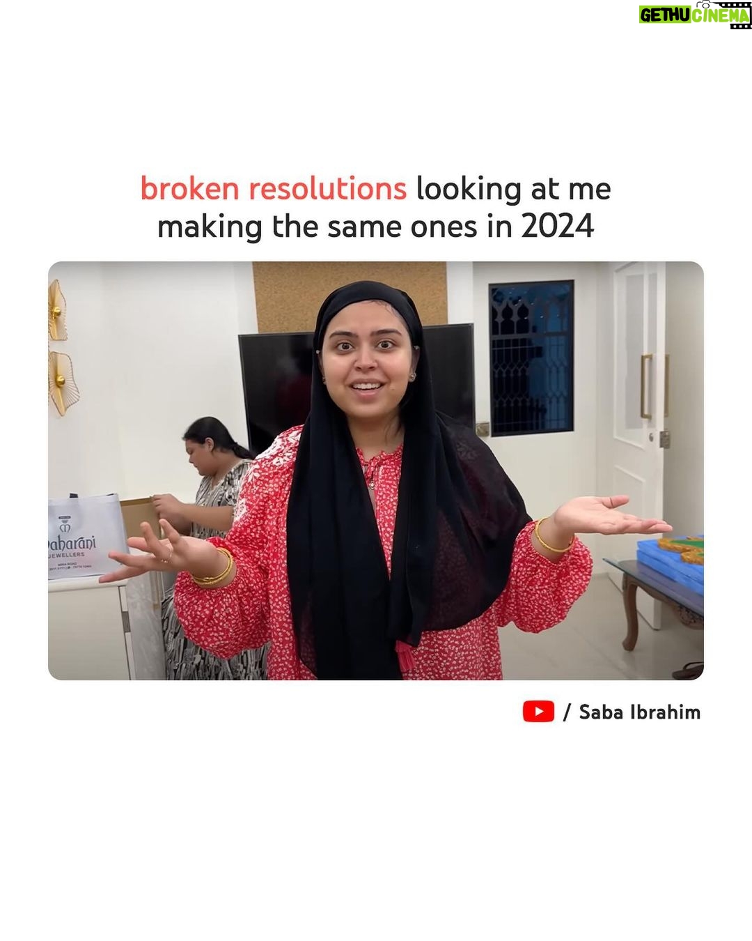 Saba Ibrahim Instagram - she really said 🤷♀️