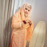 Saba Ibrahim Instagram - Beautiful outfit - @elegant_classy_fashion . . Apko pastel color pasand hai ya Bold? 🍑 . . jewellery - @justjadaujewellery . . . #sabaibrahim#sabakajahaan#outfitcollaboration#ootd#outfitoftheday#jewelry#hyderabadijewellery#lookoftheday#sabakhalid#ootn#partyweardress
