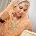 Saba Ibrahim Instagram - Beautiful outfit - @elegant_classy_fashion . . Apko pastel color pasand hai ya Bold? 🍑 . . jewellery - @justjadaujewellery . . . #sabaibrahim#sabakajahaan#outfitcollaboration#ootd#outfitoftheday#jewelry#hyderabadijewellery#lookoftheday#sabakhalid#ootn#partyweardress
