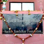 Sachin Tendulkar Instagram - Late Shri Ramesh Tendulkar was a teacher and parent, who instilled the values of pursuing dreams while prioritizing being a good human being. On the occasion of his birth anniversary, the Sachin Tendulkar Foundation arranged for special meals to children at the Madhya Pradesh residential school dedicated to Mr Tendulkar’s parents. #STF