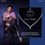 Sachin Tendulkar Instagram - To be the best at his game, a batter needs to display master craftsmanship, be a resilient player who challenges the status quo and exhibit a fire within him to do more, be more, and shine brighter than the rest. Just like the CELESTE solitaires, as the truly brilliant are brilliant by design. Presenting the brightest and the most radiant solitaires you’ve ever laid eyes on, the Celeste x Sachin Tendulkar solitaire collection. Crafted with revolutionary nano-faceting technology, every nano-prism of this solitaire adds to its unparalleled brilliance, fire and scintillation making it the crown jewel in the galaxy of solitaires. Ethereal. Regal. Celestial. Product codes - 2993NAD, S3I1FKP, S3STFAE, S3A1FAJ, 2991NAX, S3STSAU #Collab #CelesteSolitaires #Tanishq #BrilliantByDesign