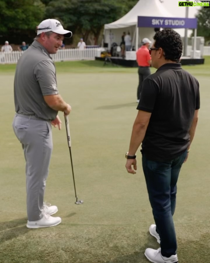 Sachin Tendulkar Instagram - Watch until the end 👀 #DPWTC | #RolexSeries DP World Tour Championship