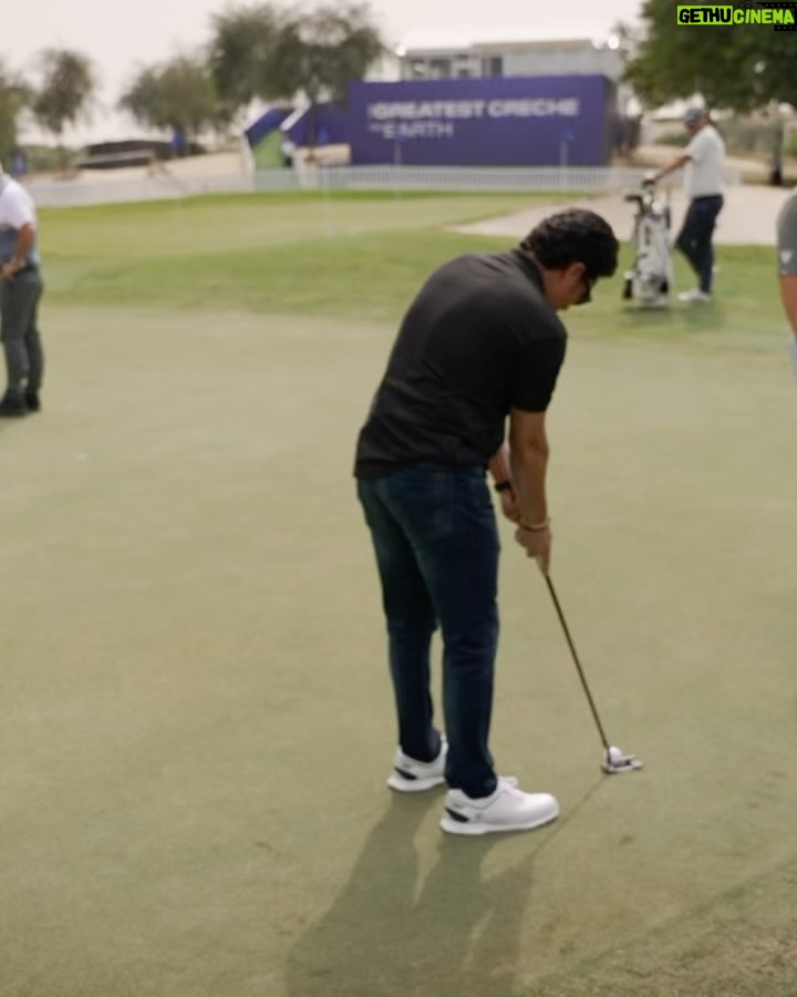 Sachin Tendulkar Instagram - Watch until the end 👀 #DPWTC | #RolexSeries DP World Tour Championship