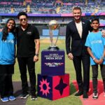 Sachin Tendulkar Instagram - Stepping into the Wankhede Stadium is always memorable, but it was even more special yesterday, sharing the field with my friend and fellow UNICEF Goodwill Ambassador, David Beckham. Together, we stand for a common goal - to inspire and encourage children worldwide to chase their dreams. Here’s to being champions, not just in cricket, but in every walk of life. #ForEveryChild #BeAChampion