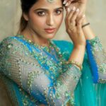 Sai Dhanshika Instagram - Embracing the silence within me. Captured by @camerasenthil Beautiful lehenga from @nirali_design_house Beyond talented @kalwon_beauty Superb hairstyle by @venki_hairstylist Beautiful jewellery from @bronzerbridaljewellery