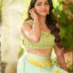 Sai Dhanshika Instagram - I am simply going about my business!! ♥️✨ A heartfelt thank you to @camerasenthil ji for capturing beautiful images 🙏🏼 Being a secret admirer of her work @kalwon_beauty now her makeup on me feels ethereal 😘 I felt beautiful donning this fabulous @nirali_design_house lehenga ♥️ A person whom I can always rely on @venki_hairstylist 💇‍♀️ Beautiful jewellery @bronzerbridaljewellery 💎 Pro @riazkahmed.pro ✨✨ Chennai, India