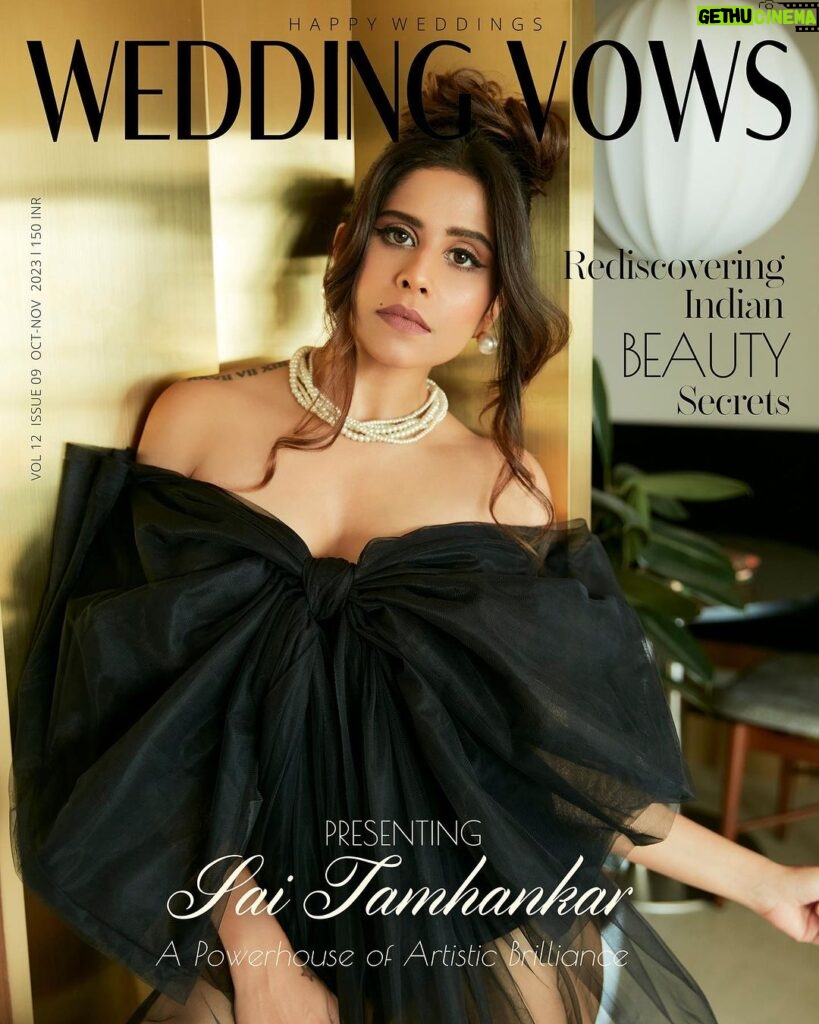 Sai Tamhankar Instagram - Dive into the world of beauty with the stunning Sai Tamhankar (@saietamhankar) on our Beauty Edition Cover! Read Up: The Enchanting beauty secrets of India with exclusive insights on beauty and skincare routines. Magazine: Wedding Vows (@weddingvows.in ) Founder & CEO: N DakshinaaMurthi (@itsme_daksh ) Artist Publicist: Atul Mishrra (@atulmishra6 ) Photographer: Ajay Kadam (@kadamajay ) Makeup: Tanvi Waghela (@makeupby_tanvi ) Hair: Josephine Castelino (@hairmakeupjosephinec ) Stylist: Neha Chaudhari (@nehachaudhary_ ) SpotBoy: Azim Shaikh Coordinated By: Nadia Malik (@nadiiaamalik ) Location: The Eleventh Place #weddingvows #weddingvowsmagazine #wedsingmagazine #beautycover #covershoot #editorial #saietamhankar #beautyshoot #photoshoot