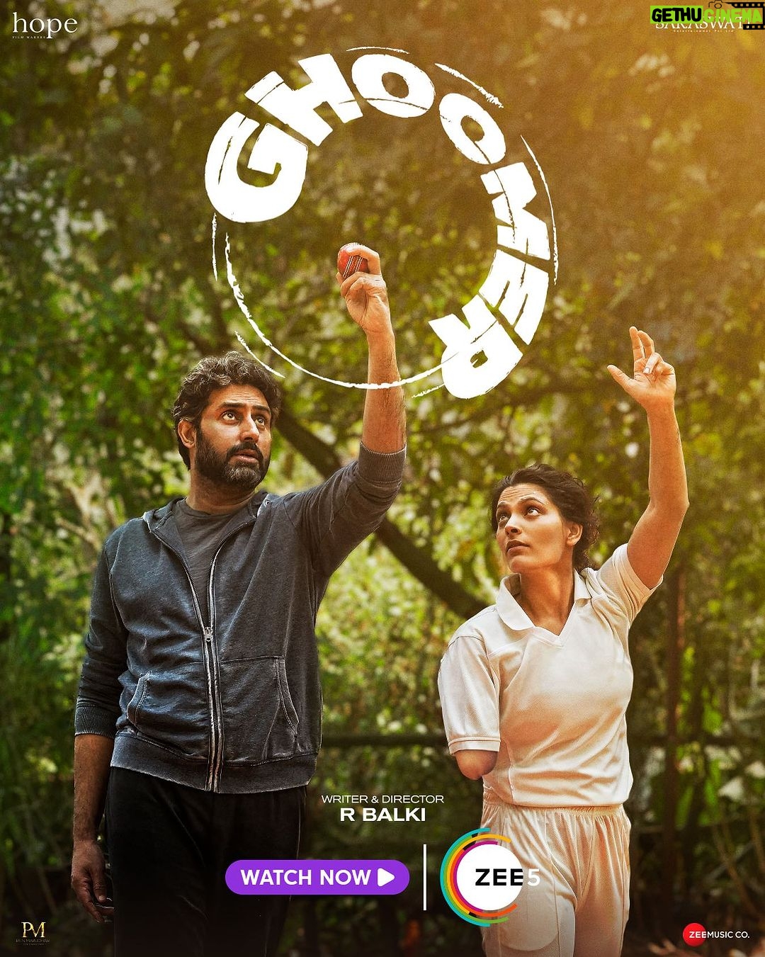 Saiyami Kher Instagram - If you see my timeline you will see what the film means to me. It has my entire heart. Ghoomer ❤️ 2nd innings starts today. Now playing on Zee 5. When Ghoomer’s cricket craze hits your screen, a good innings of entertainment is guaranteed! #GhoomerOnZEE5, watch now! #Ghoomer #ZEE5 #RBalki @bachchan @saiyami @azmishabana18 @angadbedi @vishalsinhadop @itsamittrivedi @amitabhbachchan @raahool19 @kausarmunir @swanandkirkire #RakeshJhunjhunwala #AnilNaidu #GauriShinde @hopeprodn #SaraswatiEntertainment @zee5 @zee5global