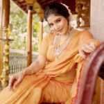 Sakshi Agarwal Instagram – ✨🪔✨🪔✨🪔Hope you all had a great one🪔🪔🪔
.
#reelsinstagram #feelitreelit #yellowsaree #postdiwalivibes❤️ #sakshiagarwal #festive
.
Videography : @en.nizharpadam
Make up : @murugeshmakeup_hair
Hair : @elegant_bridalstudio
Outfit : @thanvi_boutique
Jewellery : @fineshinejewels
Location : @Praku1989 @ecrbeach Chennai, India