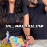 Sameera Reddy Instagram - Papad churi v/s adipoli 😅 - BTS video #funnyvideosdaily #btsshoot #asmrvids