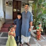 Sameera Reddy Instagram - Narkasurs,Kandeel festivals,rangoli,celebrating family & fabulous food. A wholesome Diwali week in beautiful Goa ❤️ #thankful