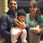 Sameera Reddy Instagram - I gifted myself to Akshai on our first Diwali together! 😂2011 ! Then our family grew thru the years in the most beautiful way ! Diwali nostalgia 🪔✨ #throwback #diwali #family #forever ❤️